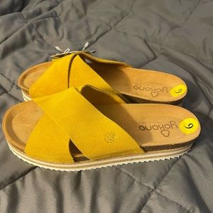 Yokono Yellow Sandals